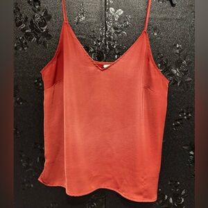 a new day Women's Rust Satin Camisole